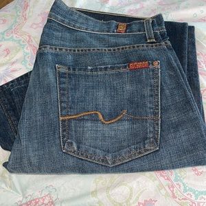 Men’s 34/32 Bootcut 7 for all mankind Jeans
